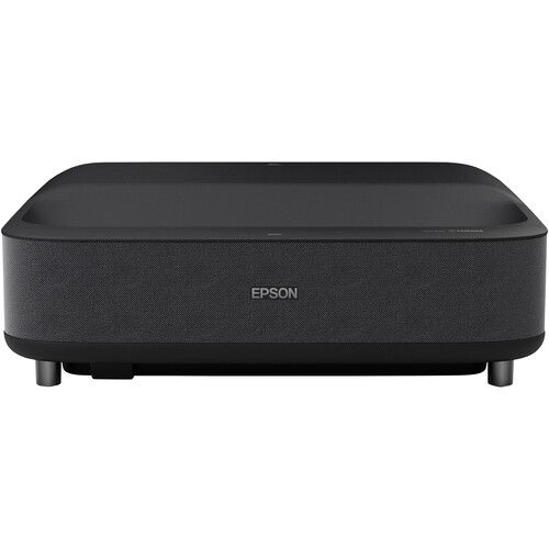 엡손 Epson EpiqVision Ultra LS300 3600-Lumen Full HD Ultra-Short Throw Smart Laser 3LCD Projector (Black)