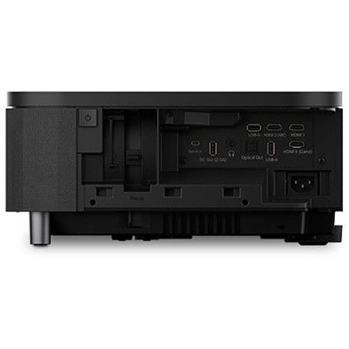 엡손 Epson EpiqVision Ultra LS800 4000-Lumen Pixel-Shift 4K UHD Ultra-Short Throw Laser 3LCD Smart Home Theater Projector (Black)