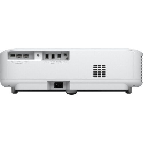 엡손 Epson EpiqVision Ultra LS650 3600-Lumen Pixel-Shift UHD 4K Ultra Short-Throw Laser 3LCD Smart Home Theater Projector (White)