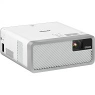 Epson EF-100 Home Theater Laser 3LCD Projector with Android TV Wireless Adapter (White)