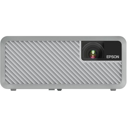 엡손 Epson EF-100 Home Theater Laser 3LCD Projector with Android TV Wireless Adapter (White)