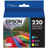[아마존베스트]Epson T220520 DURABrite Ultra Color Combo Pack Standard Capacity Cartridge Ink (WF-2760, WF-2750, WF-2660, WF-2650, WF-2630, XP-424, XP-420, XP-320)