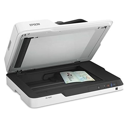 엡손 [아마존베스트]Epson DS-1630 Document Scanner: 25ppm, Twain & ISIS Drivers, 3-Year Warranty with Next Business Day Replacement