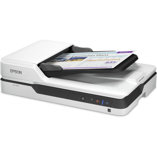 엡손 [아마존베스트]Epson DS-1630 Document Scanner: 25ppm, Twain & ISIS Drivers, 3-Year Warranty with Next Business Day Replacement