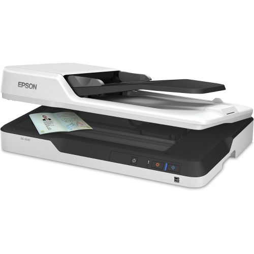 엡손 [아마존베스트]Epson DS-1630 Document Scanner: 25ppm, Twain & ISIS Drivers, 3-Year Warranty with Next Business Day Replacement