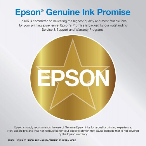 엡손 Epson EcoTank ET-4760 Wireless Color All-in-One Cartridge-Free Supertank Printer with Scanner, Copier, Fax, ADF and Ethernet - White