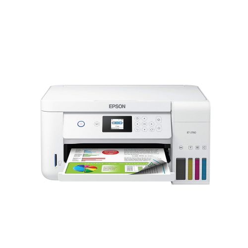 엡손 Epson EcoTank ET-2760 Wireless Color All-in-One Cartridge-Free Supertank Printer with Scanner and Copier