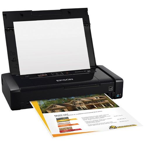 엡손 Epson Workforce WF-100 Wireless Mobile Printer, Amazon Dash Replenishment Enabled