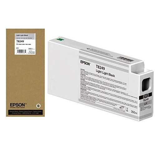 엡손 Epson UltraChrome HD Ink Cartridge - 350ml Light Light Black (T824900)