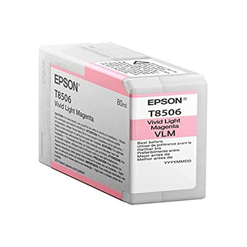 엡손 Epson T850600 T850 UltraChrome HD Vivid Light Magenta Ink