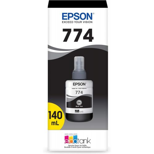 엡손 Epson T774120-S EcoTank Pigment Black Ink Bottle