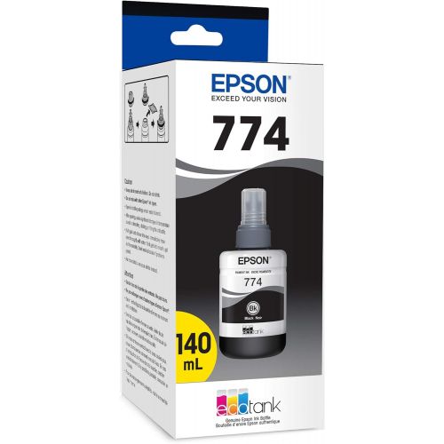 엡손 Epson T774120-S EcoTank Pigment Black Ink Bottle