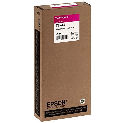 엡손 Epson UltraChrome HD Ink Cartridge - 350ml Vivid Magenta (T824300)