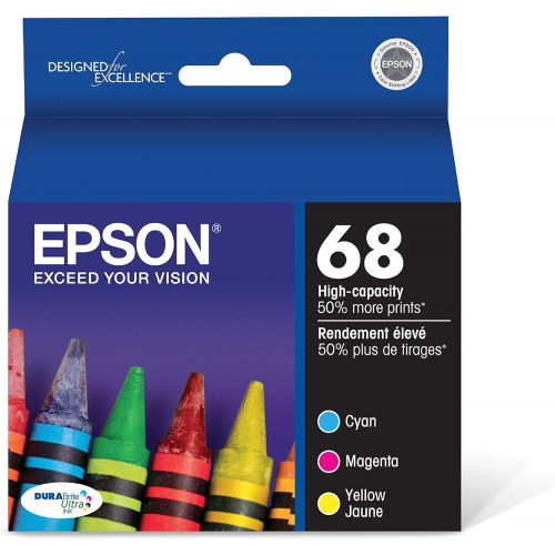 엡손 Epson T068520 DURABrite Ultra Color Combo Pack High Capacity Cartridge Ink