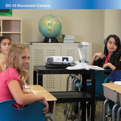 엡손 Epson DC-13 High-Definition Document Camera with HDMI, 16x Digital Zoom and 1080p Resolution