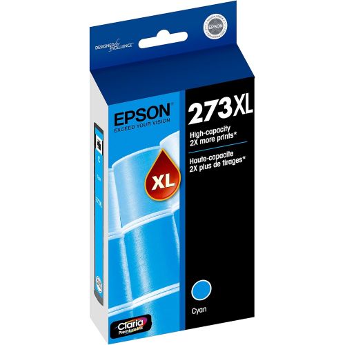 엡손 Epson 273XL Cyan High-capacity Ink Cartridge