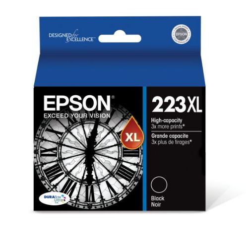 엡손 Epson T223XL120 DURABrite Ultra High-Capacity Black Ink Cartridge