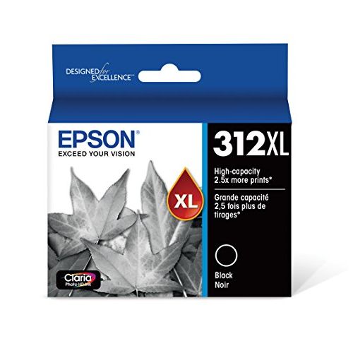 엡손 Epson T312XL120 Claria Photo HD Black High Capacity Cartridge Ink