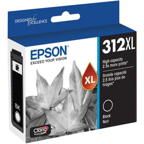 엡손 Epson T312XL120 Claria Photo HD Black High Capacity Cartridge Ink