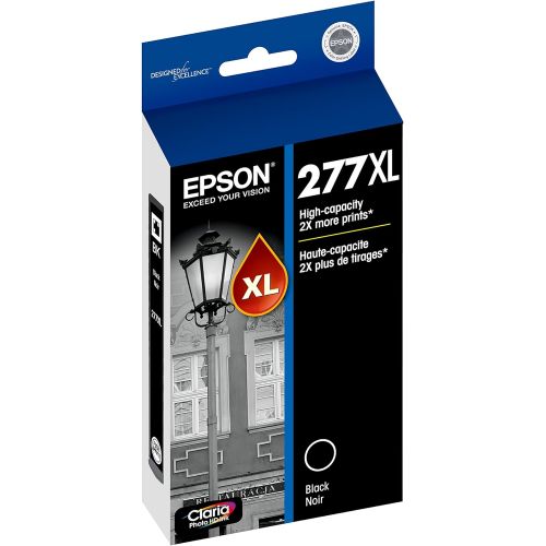 엡손 Epson T277XL120-S Claria Photo Hi-Definition Black High Capacity Cartridge Ink