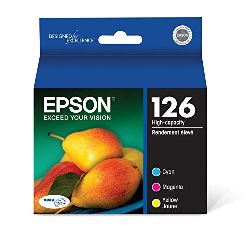 엡손 Epson T126520-S DURABrite Ultra Color Combo Pack High Capacity Cartridge Ink
