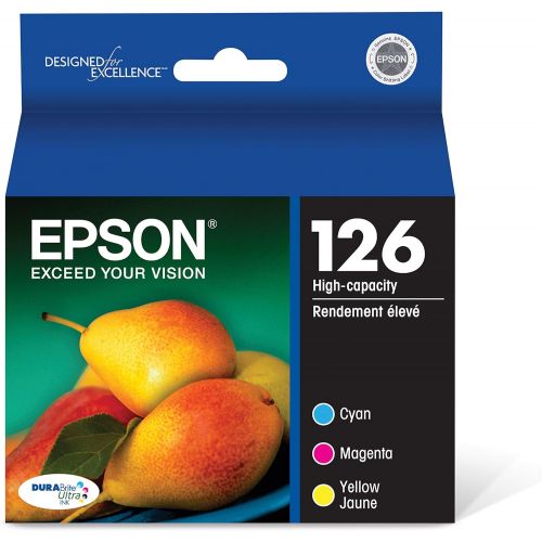 엡손 Epson T126520-S DURABrite Ultra Color Combo Pack High Capacity Cartridge Ink