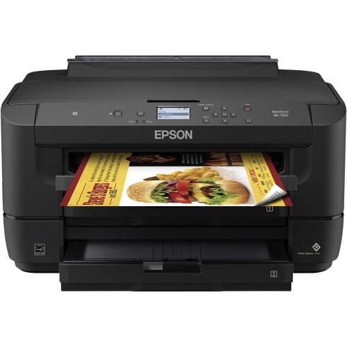 엡손 Epson WorkForce WF-7210 Wireless Wide-format Color Inkjet Printer with Wi-Fi Direct and Ethernet, Amazon Dash Replenishment Enabled