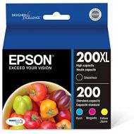 Epson T200XL-BCS DURA Ultra High Capacity Cartridge Ink Black and Color Combo Pack