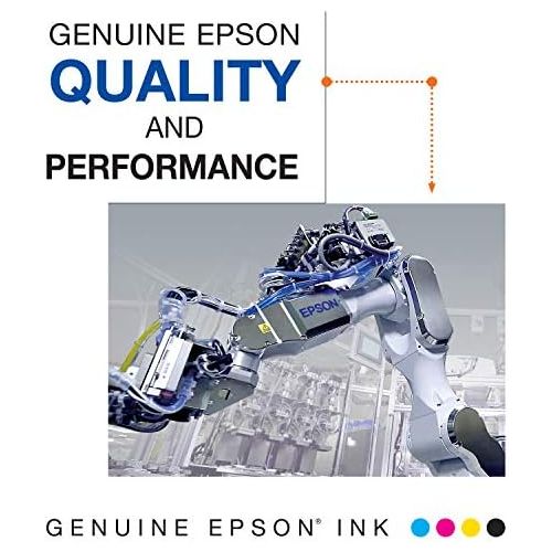 엡손 Epson T127120 Stylus NX530 625 WorkForce 545 60 630 633 635 645 840 845 WF-3520 3530 3540 7010 7510 7520 Ink Cartridge (Black) in Retail Packaging