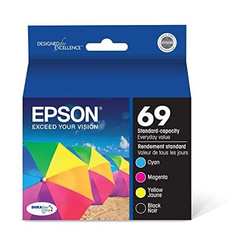 엡손 Epson T069120-BCS DURABrite Ultra Black & Color Combo Standard Capacity Cartridge Ink