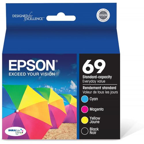 엡손 Epson T069120-BCS DURABrite Ultra Black & Color Combo Standard Capacity Cartridge Ink