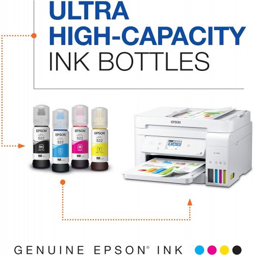 엡손 Epson T522520 EcoTank Ink Bottle - Color Multi Pack (for use with EcoTank ET-2720, ET-4700)