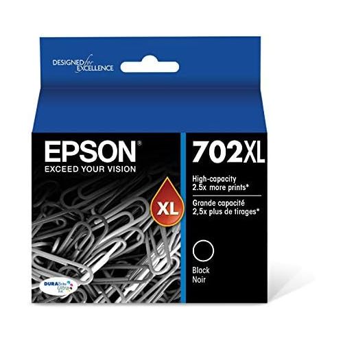 엡손 Epson T702XL120-S DURABrite Ultra Black High Capacity Cartridge Ink