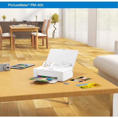 엡손 Epson PictureMate PM-400 Wireless Compact Color Photo Printer