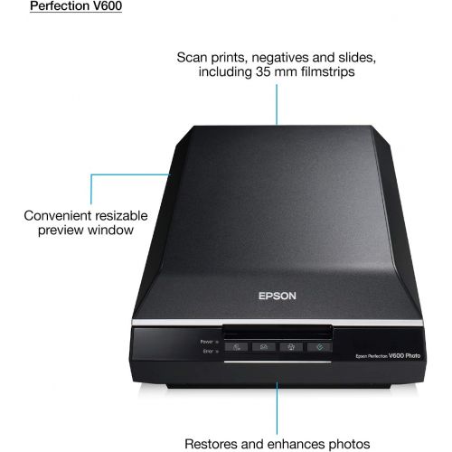 엡손 Epson Perfection V600 Color Photo, Image, Film, Negative & Document Scanner