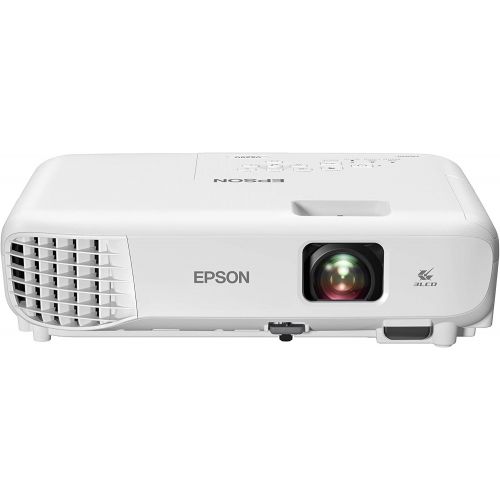 엡손 Epson VS260 3-Chip 3LCD XGA Projector, 3,300 Lumens Color Brightness, 3,300 Lumens White Brightness, HDMI, Built-in Speaker, 15,000:1 Contrast Ratio