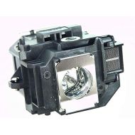 Compatible ELPLP58 / V13H010L58 Replacement Lamp with Housing for Epson projector EBS10 EBS9 EBS92 EBW10 EBW9 EBX10 EBX9 EBX92 EX3200 EX5200 EX7200 PowerLite1220 PowerLite1260 Powe