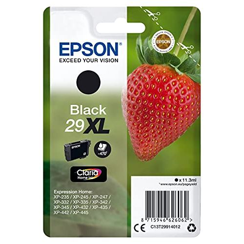 엡손 Epson 29XL Ink Cartridge Black