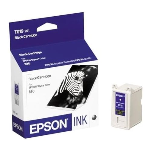 엡손 Epson T019201 Black Ink Cartridge for Epson Stylus Color 880/880i/83