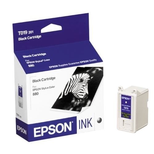 엡손 Epson T019201 Black Ink Cartridge for Epson Stylus Color 880/880i/83