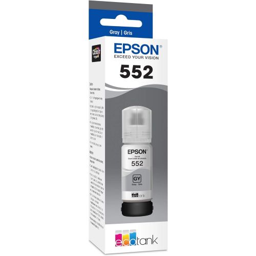 엡손 Epson Claria ET Premium T552520 High Capacity Bottle Ink - Grey