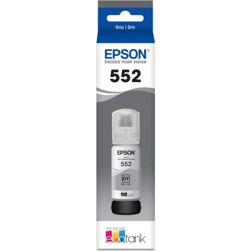 엡손 Epson Claria ET Premium T552520 High Capacity Bottle Ink - Grey