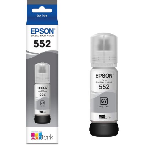 엡손 Epson Claria ET Premium T552520 High Capacity Bottle Ink - Grey