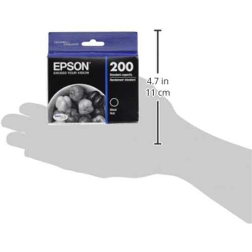 엡손 Epson Expression Home 200 Black Ink Cartridge (OEM) 175 Pages 2 Pack