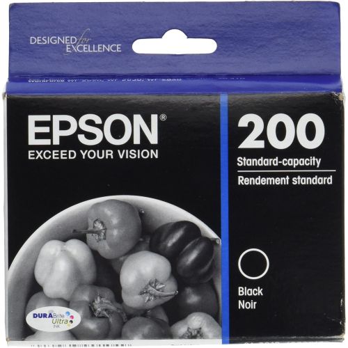 엡손 Epson Expression Home 200 Black Ink Cartridge (OEM) 175 Pages 2 Pack