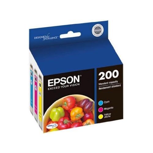 엡손 Epson T200520 DURABrite Ultra Standard-Capacity Color Multipack Ink Cartridge (2)