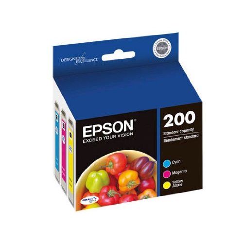 엡손 Epson T200520 DURABrite Ultra Standard-Capacity Color Multipack Ink Cartridge (2)