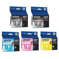Epson DURABrite T127 Ultra 127 Extra High-capacity Inkjet Cartridge (1, 2-Black-1-Cyan-Magenta-Yellow-)