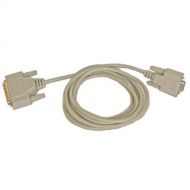 Epson CEPS-003 Cable, Null Modem Serial, DB-9 Female to DB-25 Male, 6 Length, Beige