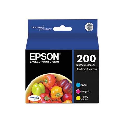 엡손 Brand New Epson T200520 Durabrite Ultra Ink Cyan; Magenta; Yellow